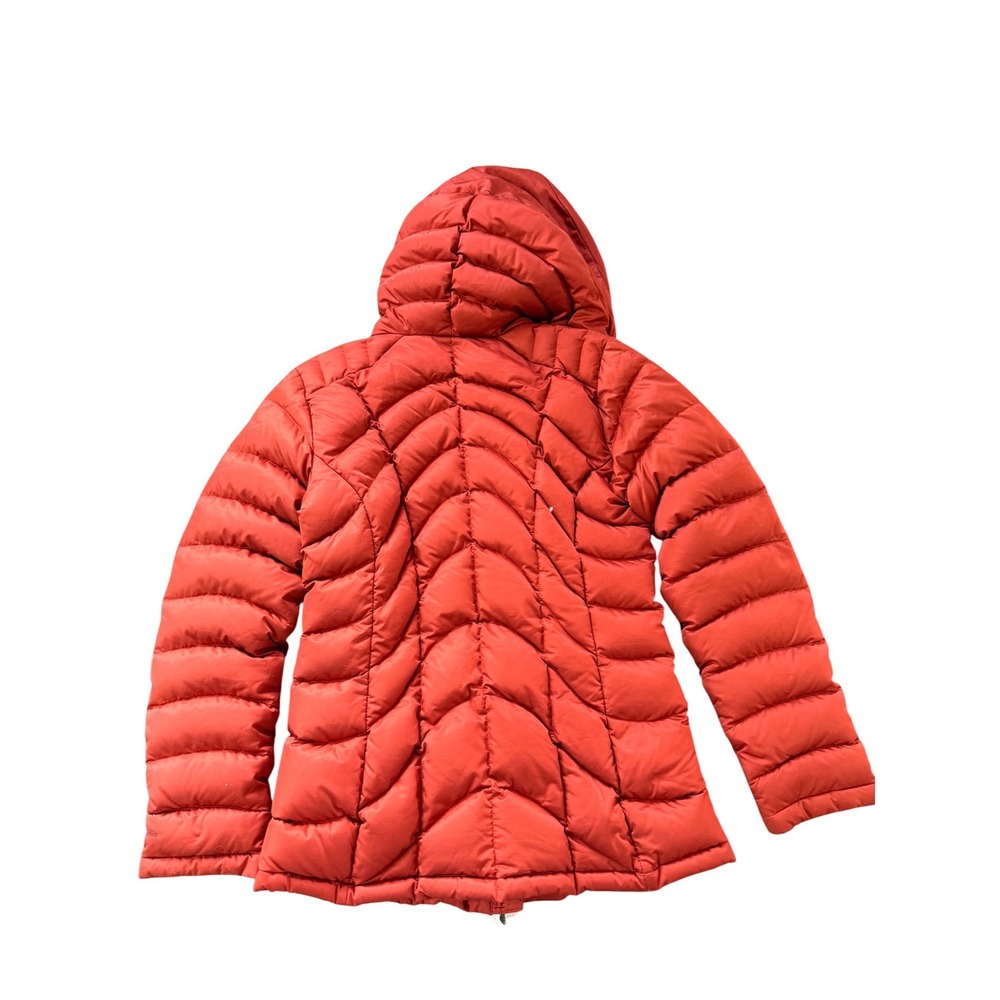 Patagonia Womens Down With It Hoodie Puffer Jacket Red‎ Medium - Picture 2 of 3